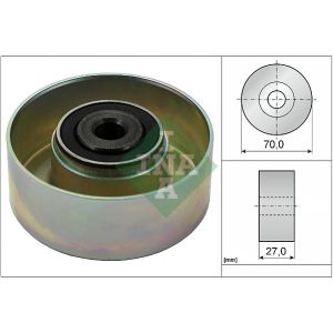 Ribbed Auxillary Drive Belt Guide Pulley