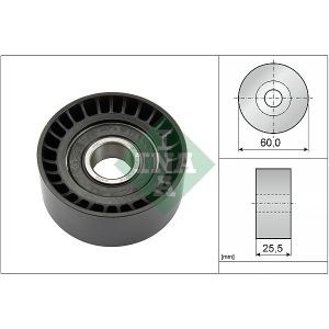 Ribbed Auxillary Drive Belt Guide Pulley