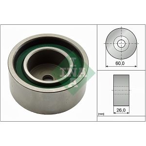 Ribbed Auxillary Drive Belt Guide Pulley