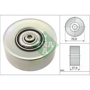 Ribbed Auxillary Drive Belt Guide Pulley