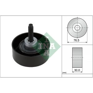 Ribbed Auxillary Drive Belt Guide Pulley