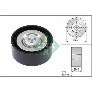 Ribbed Auxillary Drive Belt Guide Pulley