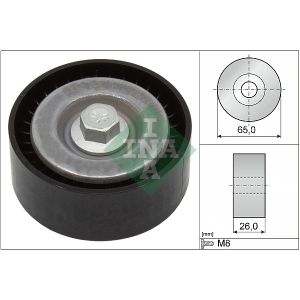 Ribbed Auxillary Drive Belt Guide Pulley