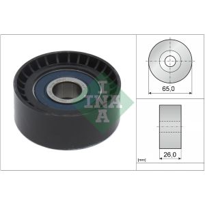 Ribbed Auxillary Drive Belt Guide Pulley