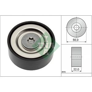 Ribbed Auxillary Drive Belt Guide Pulley