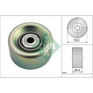 Ribbed Auxillary Drive Belt Guide Pulley