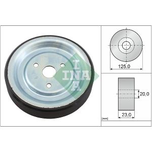 Ribbed Auxillary Drive Belt Guide Pulley