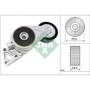 Ribbed Auxillary Drive Belt Tensioner