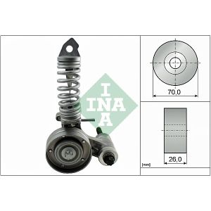 Ribbed Auxillary Drive Belt Tensioner