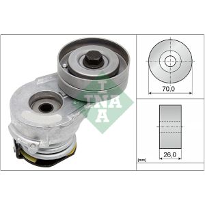 Ribbed Auxillary Drive Belt Tensioner