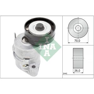 Ribbed Auxillary Drive Belt Tensioner