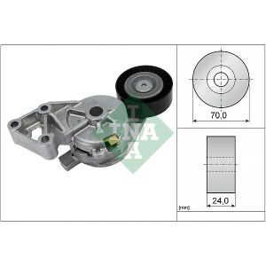 Ribbed Auxillary Drive Belt Tensioner