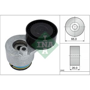 Ribbed Auxillary Drive Belt Tensioner