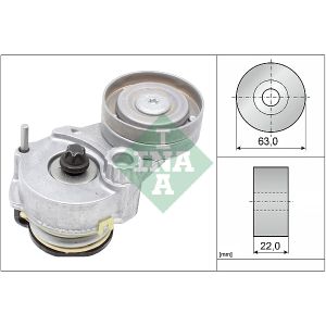 Ribbed Auxillary Drive Belt Tensioner