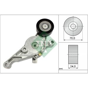 Ribbed Auxillary Drive Belt Tensioner