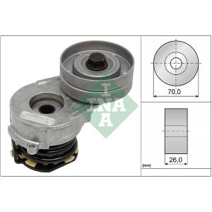 Ribbed Auxillary Drive Belt Tensioner