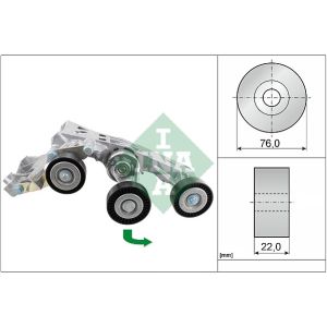 Ribbed Auxillary Drive Belt Tensioner