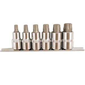 6pc Torx Bit Set 1/2Dr