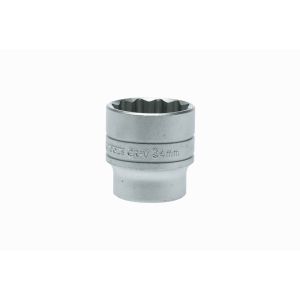 Teng Socket 1/2 inch Drive 12 Point 34mm