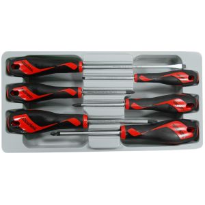 Screwdriver Set 6 Pieces Flat; PH; PZ