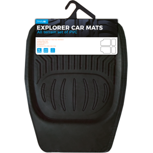 Explorer All Terrain PVC Mat Set Black