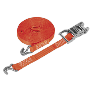 50MM x 8M 5000KG Ratchet Tie Down 1PK