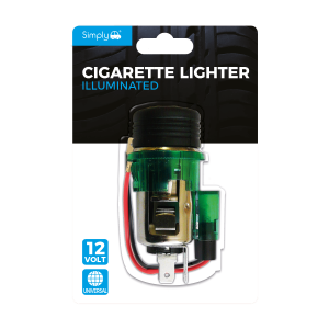 12V Universal Illuminated Cigarette Lighter