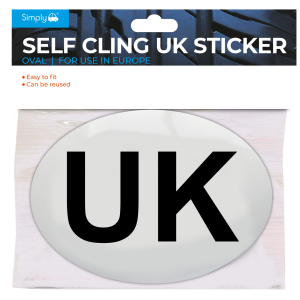 Oval UK Self Cling