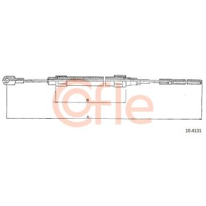 Handbrake Cable - Rear