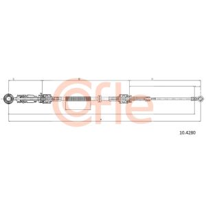 Gear Change Cable