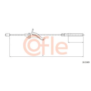 Handbrake Cable - Front