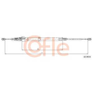 Handbrake Cable - Rear