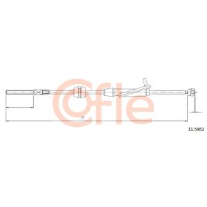 Handbrake Cable - Front