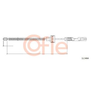 Handbrake Cable - Rear