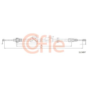 Handbrake Cable - RH