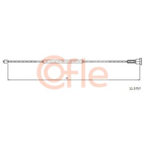 Handbrake Cable - RH