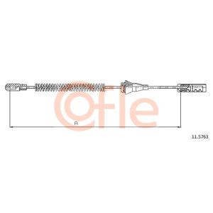 Handbrake Cable - Rear