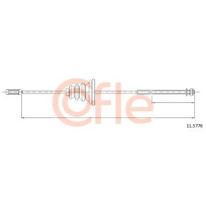 Handbrake Cable - Front