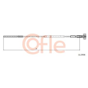 Handbrake Cable - Front