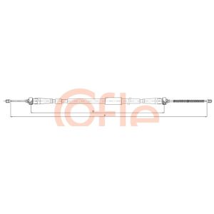 Handbrake Cable - LH