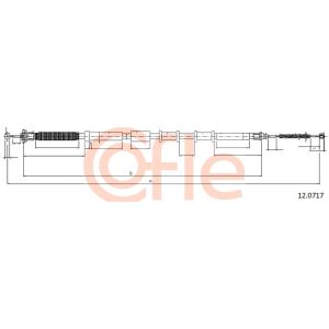 Handbrake Cable - LH