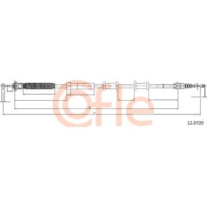 Handbrake Cable - RH