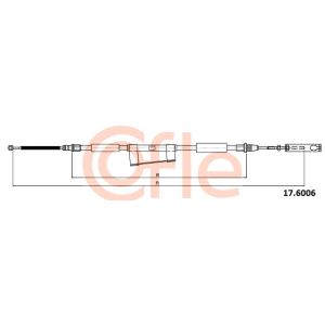 Handbrake Cable - LH