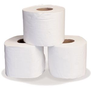 WHITE TOILET ROLL X36