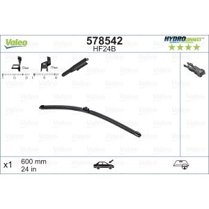 Wiper Blade - Hydroconnect 600mm/24In