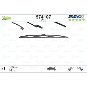 Wiper Blade - Silencio Standard Bracket Blade 350mm/14In