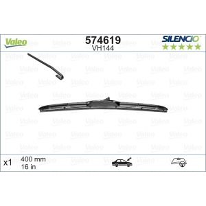 Wiper Blade - Silencio Hybrid Hybrid Blade With Spoiler 400mm/16In