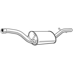 EXHAUST- REAR BOX/SILENCER