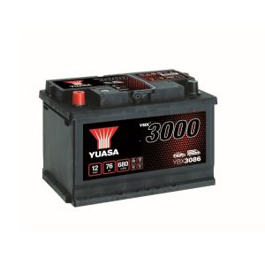 086 3000 Series Car Battery - 4 Year Warranty